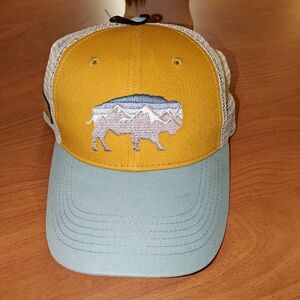 Yellowstone National Park Embroidered Trucker Mesh Snapback Hat Cap